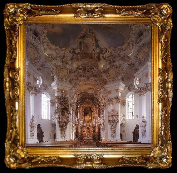 framed  ZIMMERMANN, Dominikus Interior qw, ta009-2